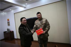 新春慰問送溫暖，共敘軍民魚水情