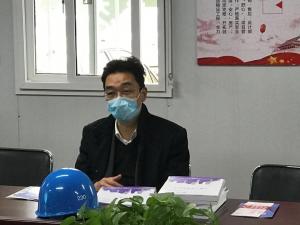 市建設局黨委書記、局長戴健赴房總集團市北32#地塊視察復工復產(chǎn)安